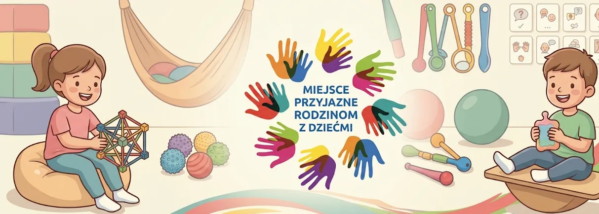 Terapeutka pracująca z uśmiechniętym Dzieckiem podczas zajęć rozwojowych